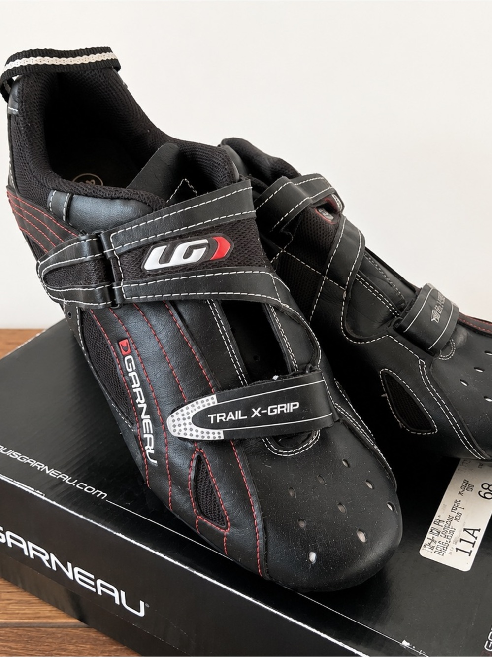 Louis Garneau Black Athletic Shoes